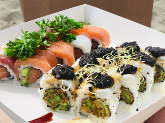 Foto Rice Sushi & Fish Foto Rice Sushi & Fish
